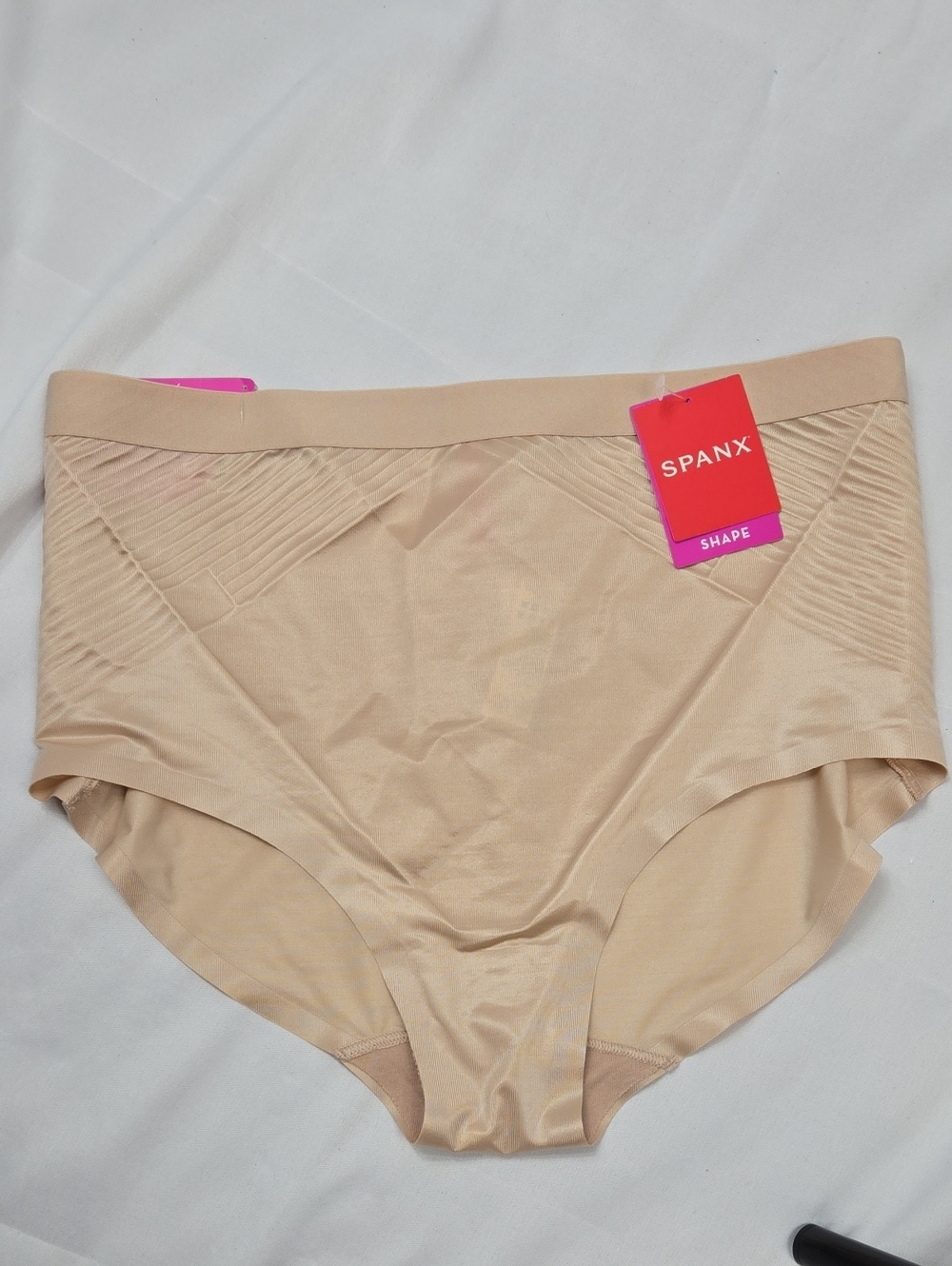SPANX Thinstincts 2.0 Printed Power Shaping Briefs in Light Nude M/M